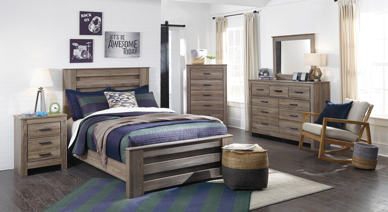 Zelen Warm Gray Panel Youth Bedroom Set - SET | B248-84 | B248-86 | B248-87 | B248-31 | B248-36 | B248-92 | B248-46 - Vega Furniture