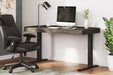 Zendex Dark Brown 55" Adjustable Height Desk - H304-29 - Vega Furniture