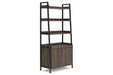 Zendex Dark Brown 72" Bookcase - H304-17 - Vega Furniture