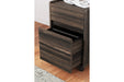 Zendex Dark Brown File Cabinet - H304-12 - Vega Furniture