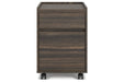 Zendex Dark Brown File Cabinet - H304-12 - Vega Furniture