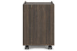 Zendex Dark Brown File Cabinet - H304-12 - Vega Furniture