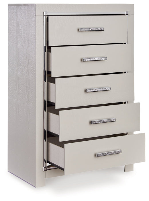 Zyniden Silver Chest of Drawers - B2114-46 - Vega Furniture