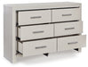 Zyniden Silver Dresser - B2114-31 - Vega Furniture