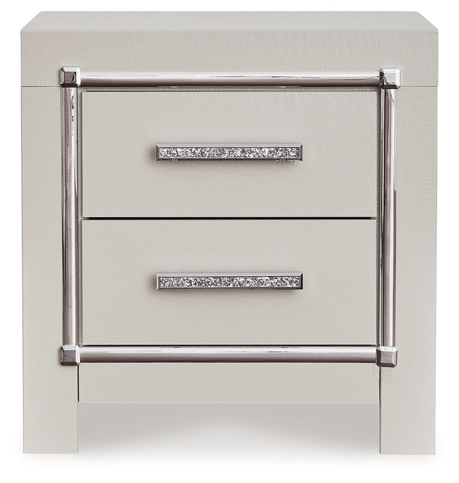 Zyniden Silver Nightstand - B2114-92 - Vega Furniture